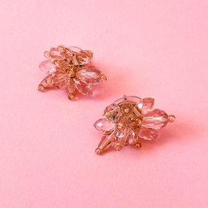 Kate Spade Beaded Cluster Flower Stud Earrings